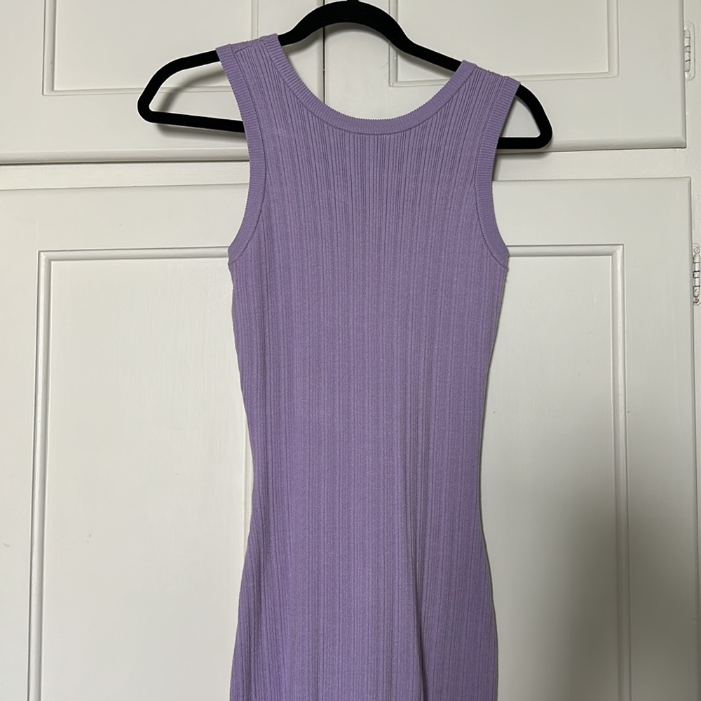 Woman’s Midi lavender dress